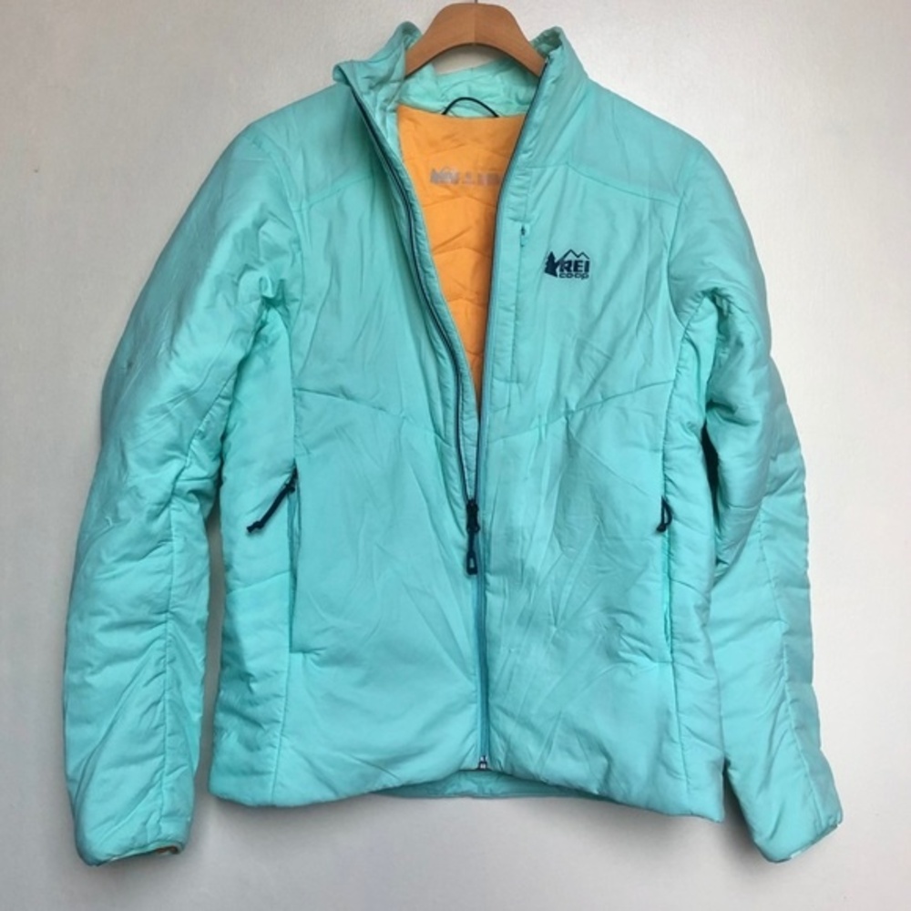 REI Full-Zip Lightweight Insulated Winter Jacket Size Medium Outdoor Comfy